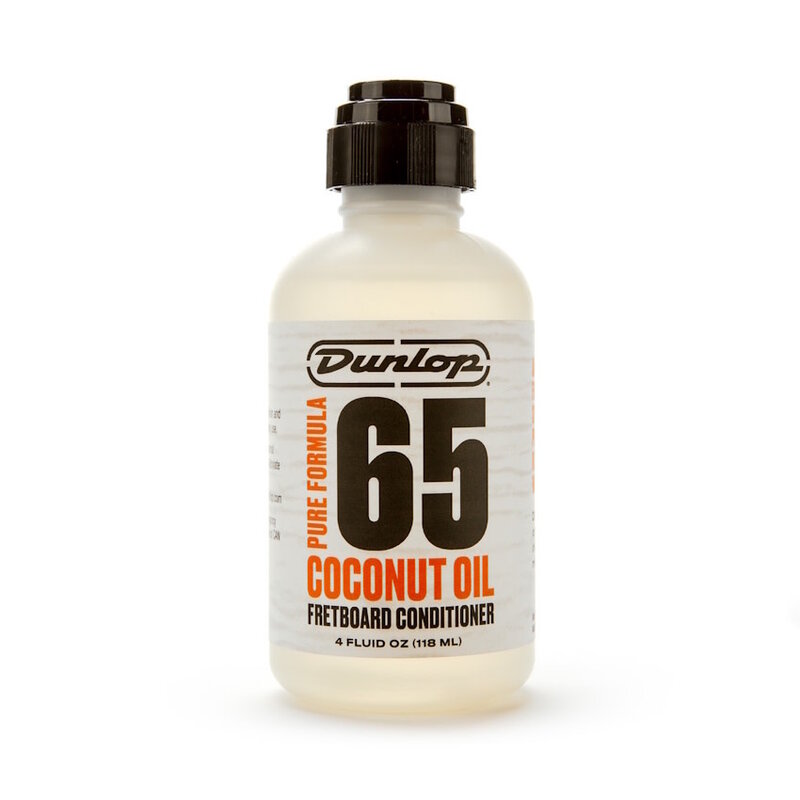 Dunlop NEW Dunlop Pure Formula 65 Coconut Oil Fretboard Conditioner - 4oz