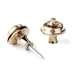 Dunlop NEW Dunlop Straplok Strap Retainers - Original - Brass
