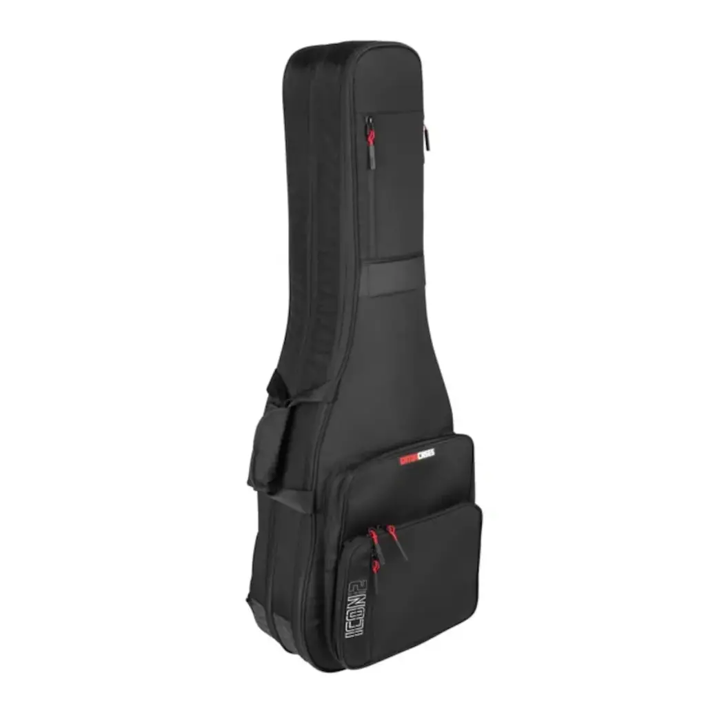 Gator NEW Gator Icon Take Two Series Double Electric Guitar Gig Bag - Black