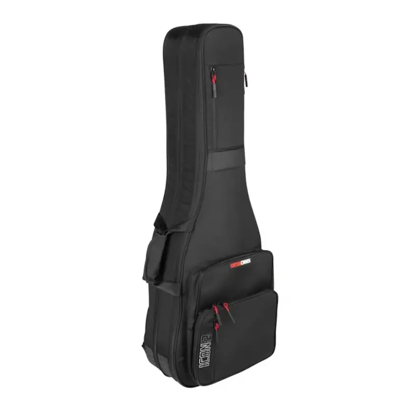 Gator NEW Gator Icon Take Two Series Double Electric Guitar Gig Bag - Black