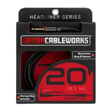 Gator NEW Gator Cableworks Headliner Series Quiet Instrument Cable - 20'