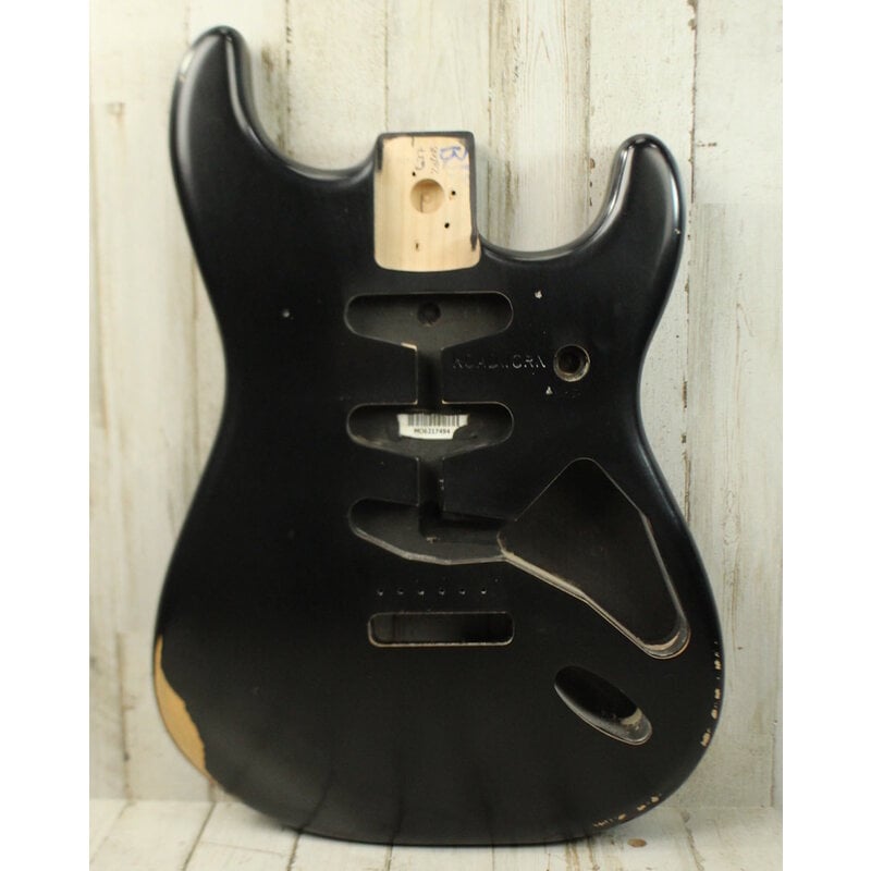 Fender NEW Fender Road Worn 50's Stratocaster Body - Black (494)