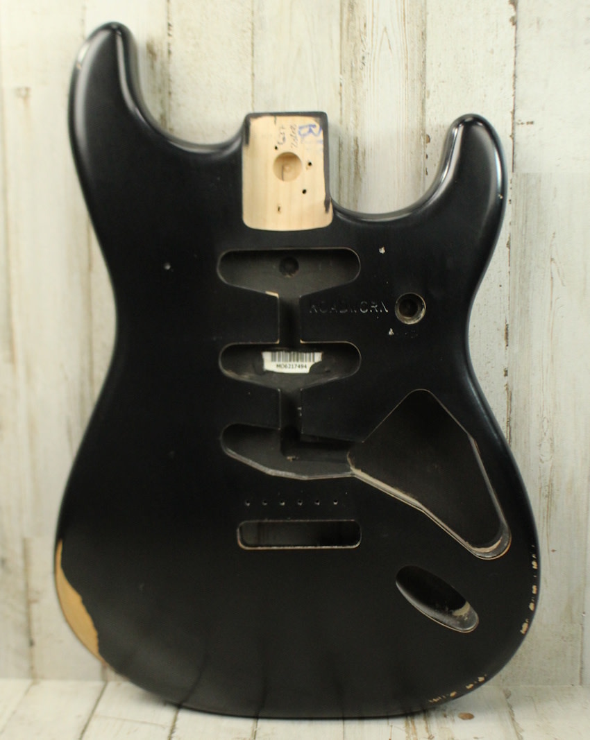 Fender Road Worn 50's Body+アッセンブリー NEW Fender Road Worn 50's Stratocaster Body - Alder - Black