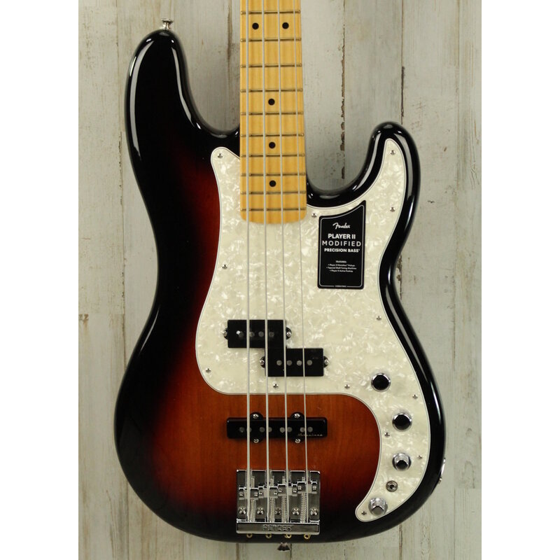 Fender DEMO Fender Player II Modified Active Precision Bass - 3 Tone Sunburst (539)