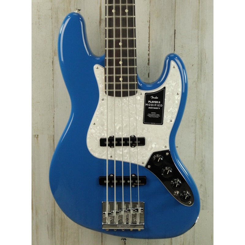Fender DEMO Fender Player II Modified Active Jazz Bass V - Electric Blue (668)