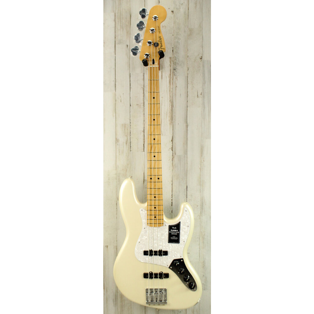 Fender DEMO Fender Player II Modified Active Jazz Bass - Olympic Pearl (121)