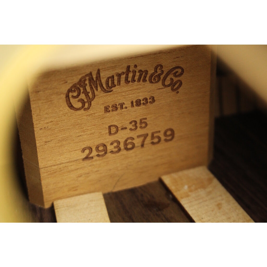 Martin DEMO 2025 Martin Standard Series D-35 - Natural w/ Aging Toner (759)
