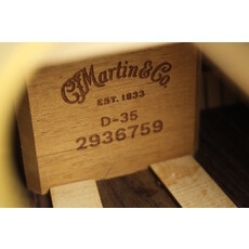 Martin DEMO 2025 Martin Standard Series D-35 - Natural w/ Aging Toner (759)