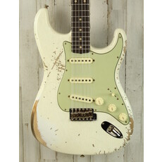 Fender NEW Fender Custom Shop NAMM Limited Edition 1962 Stratocaster - Heavy Relic - Aged Olympic White (434)