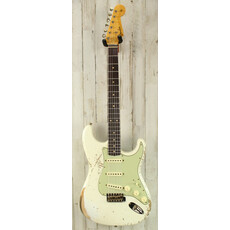 Fender NEW Fender Custom Shop NAMM Limited Edition 1962 Stratocaster - Heavy Relic - Aged Olympic White (434)