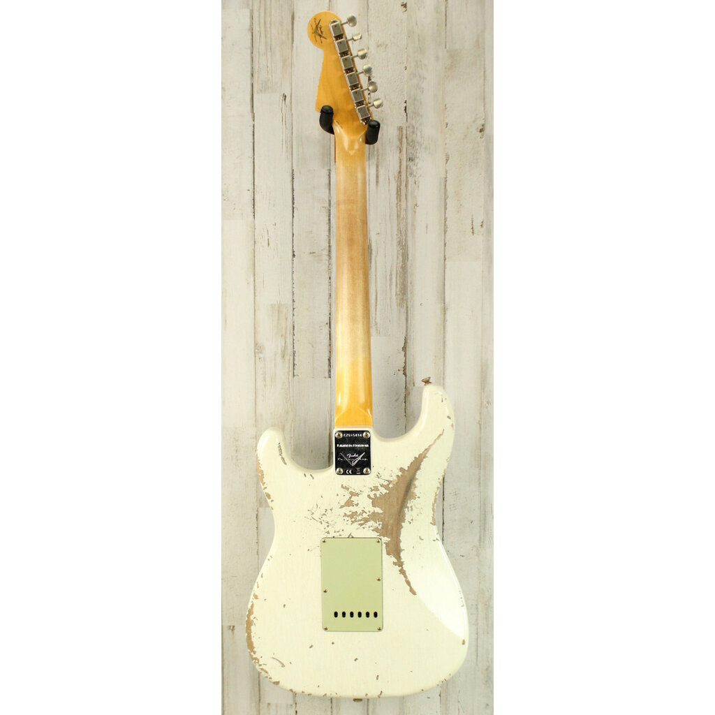 Fender NEW Fender Custom Shop NAMM Limited Edition 1962 Stratocaster - Heavy Relic - Aged Olympic White (434)