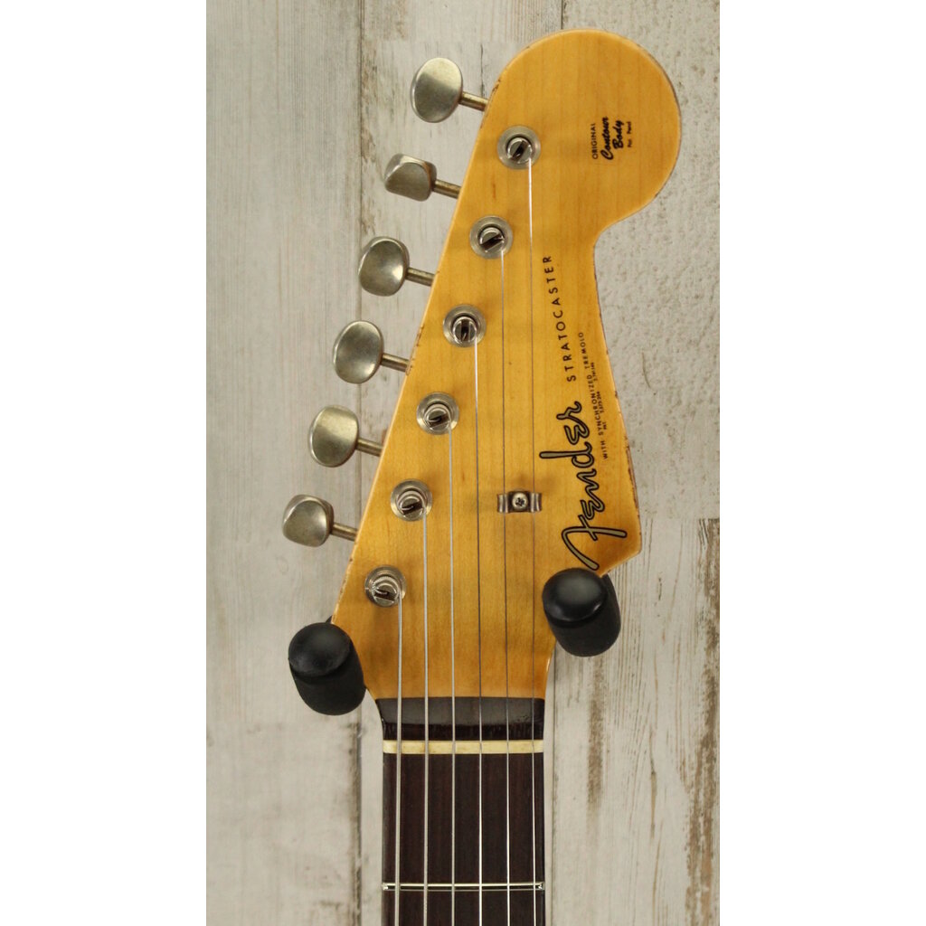 Fender NEW Fender Custom Shop NAMM Limited Edition 1962 Stratocaster - Heavy Relic - Aged Olympic White (434)