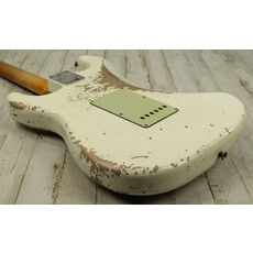 Fender NEW Fender Custom Shop NAMM Limited Edition 1962 Stratocaster - Heavy Relic - Aged Olympic White (434)