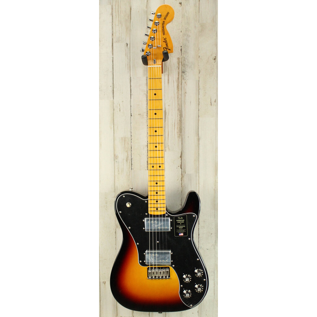 Fender DEMO Fender American Vintage II 1975 Telecaster Deluxe - 3-Color Sunburst (686)