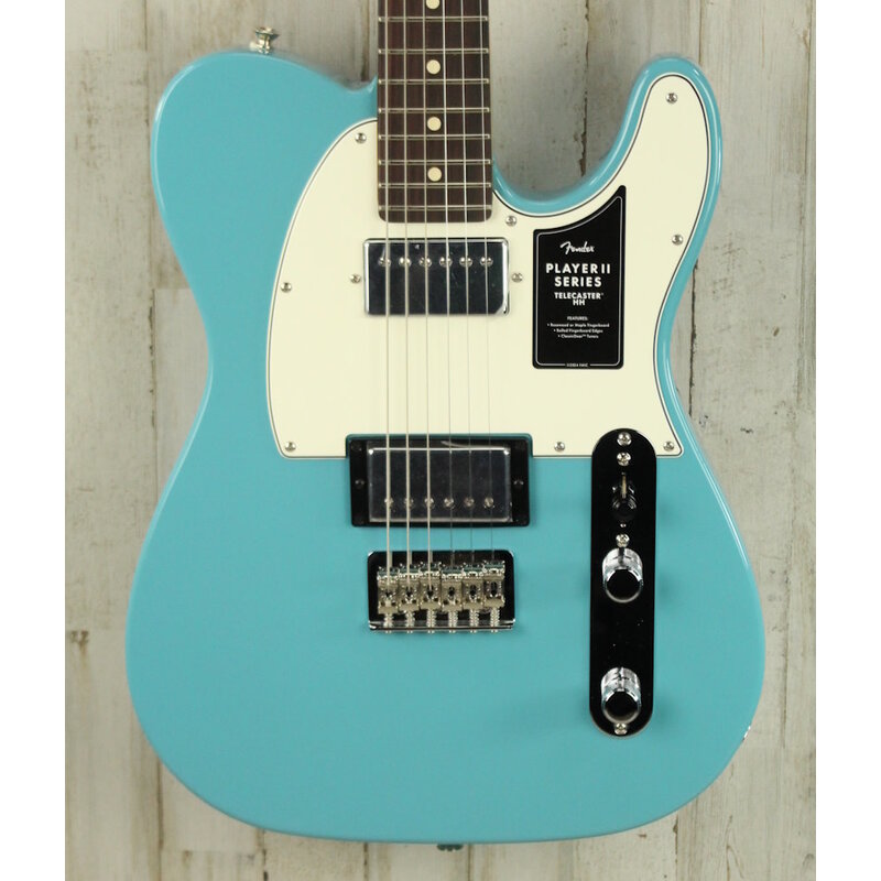 Fender DEMO Fender Player II Telecaster HH - Aquatone Blue (264)