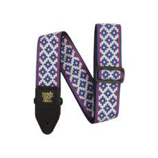 Ernie Ball NEW Ernie Ball Jacquard Guitar Strap - Blue Crux