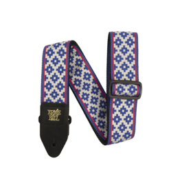 Ernie Ball NEW Ernie Ball Jacquard Guitar Strap - Blue Crux