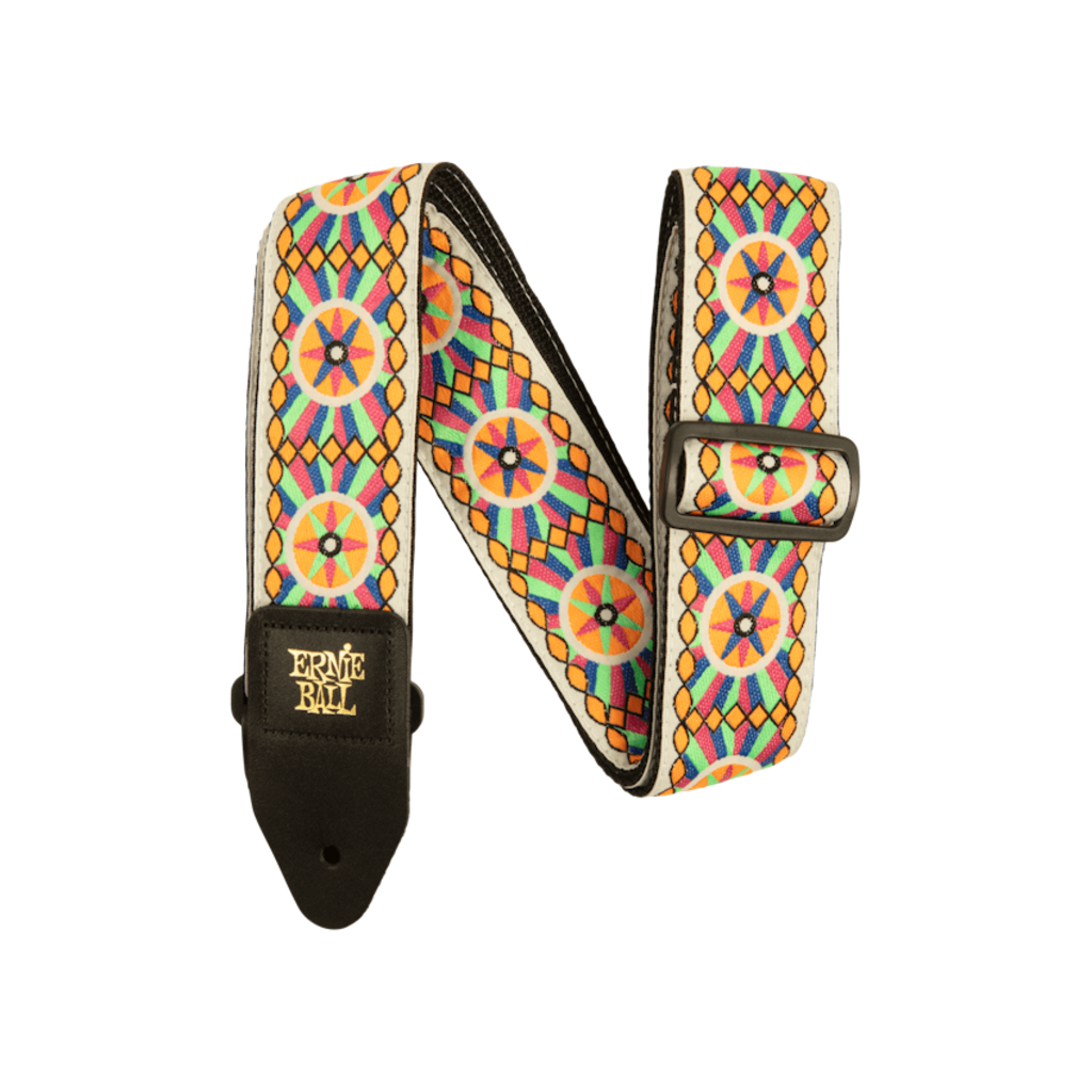 Ernie Ball NEW Ernie Ball Jacquard Guitar Strap - Candy Sun