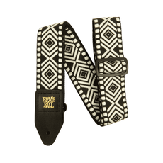 Ernie Ball NEW Ernie Ball Polypro Jacquard Strap - White Savannah