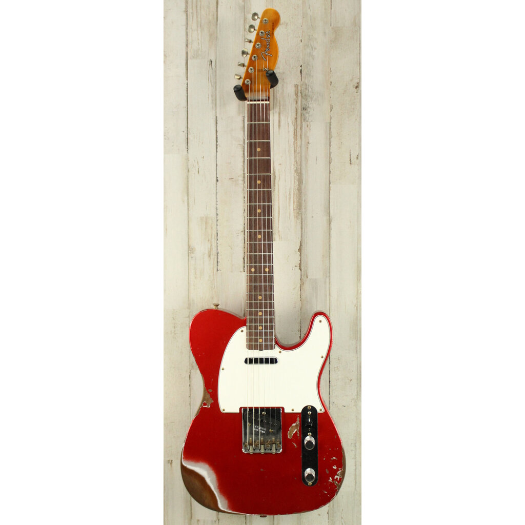 Fender NEW Fender Custom Shop 1961 Telecaster Heavy Relic - Faded Aged Candy Apple Red (382)
