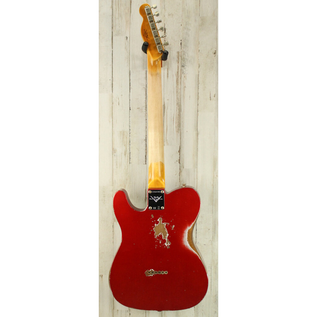 Fender NEW Fender Custom Shop 1961 Telecaster Heavy Relic - Faded Aged Candy Apple Red (382)