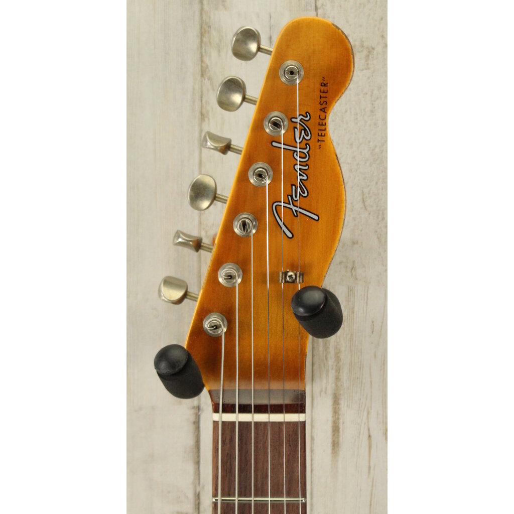 Fender NEW Fender Custom Shop 1961 Telecaster Heavy Relic - Faded Aged Candy Apple Red (382)