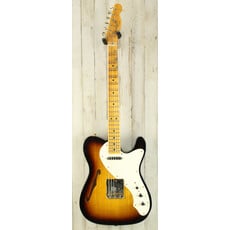 Fender NEW Fender Custom Shop 50's Telecaster Thinline Journeyman Relic - 2 Tone Sunburst (764)