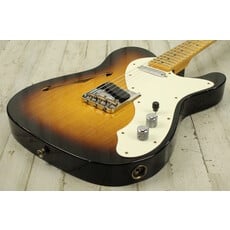Fender NEW Fender Custom Shop 50's Telecaster Thinline Journeyman Relic - 2 Tone Sunburst (764)