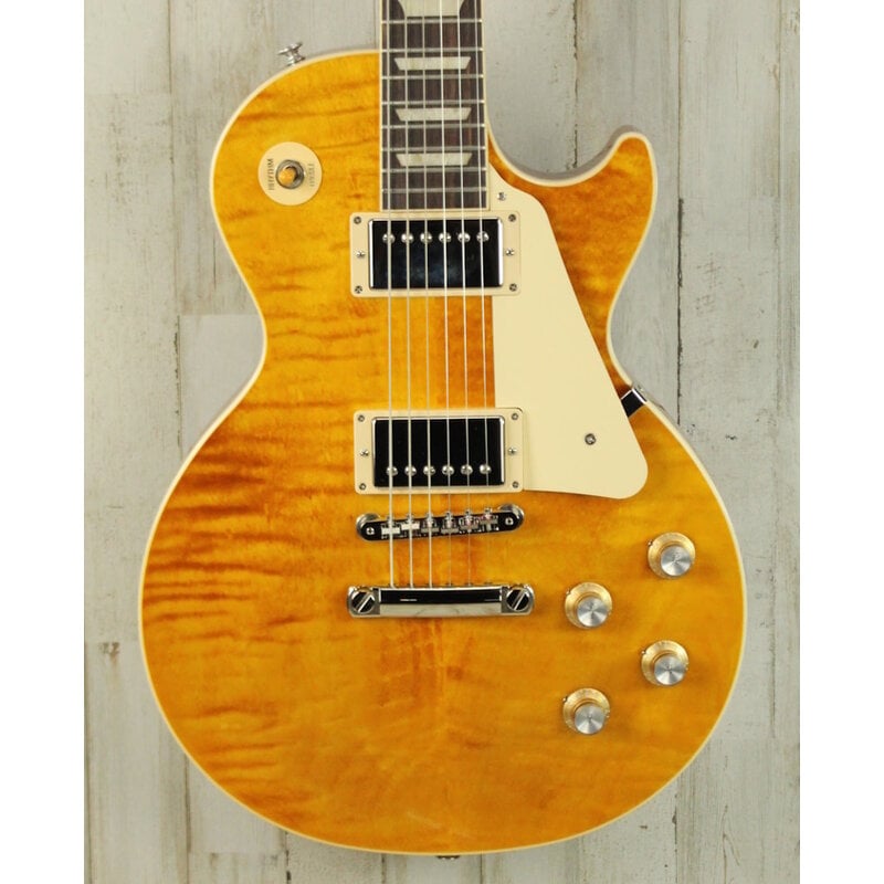 Gibson NEW Gibson Les Paul Standard '60s Figured Top - Honey Amber (223)