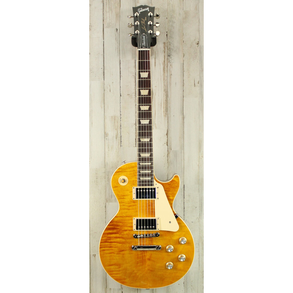 Gibson NEW Gibson Les Paul Standard '60s Figured Top - Honey Amber (223)