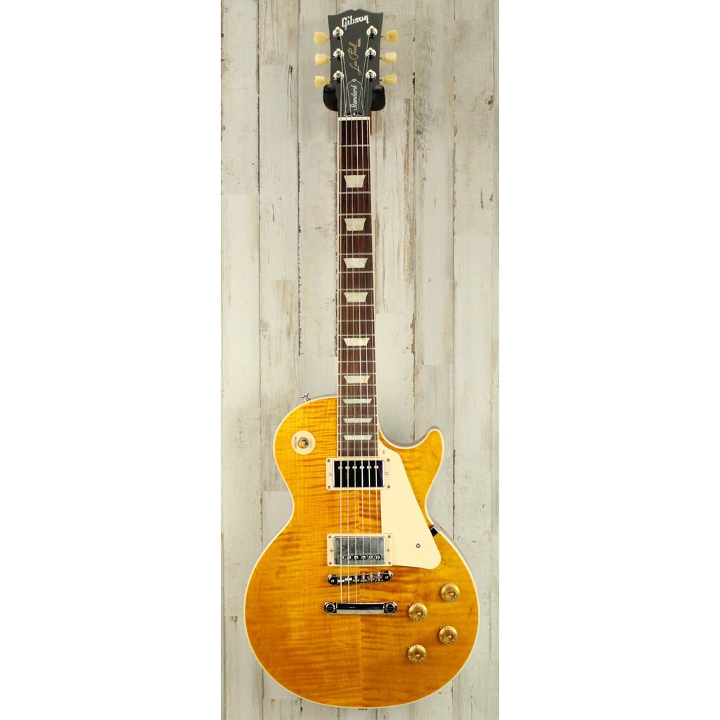 Gibson NEW Gibson Les Paul Standard '50s Figured Top - Honey Amber (202)