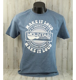 MME NEW MME Soft Style T Shirt - Heather Indigo - Small