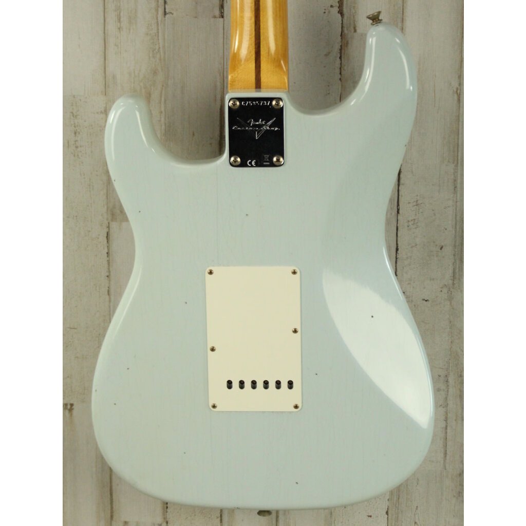 Fender NEW Fender Custom Shop 1957 Stratocaster Journeyman Relic - Aged Sonic Blue (737)
