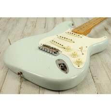 Fender NEW Fender Custom Shop 1957 Stratocaster Journeyman Relic - Aged Sonic Blue (737)