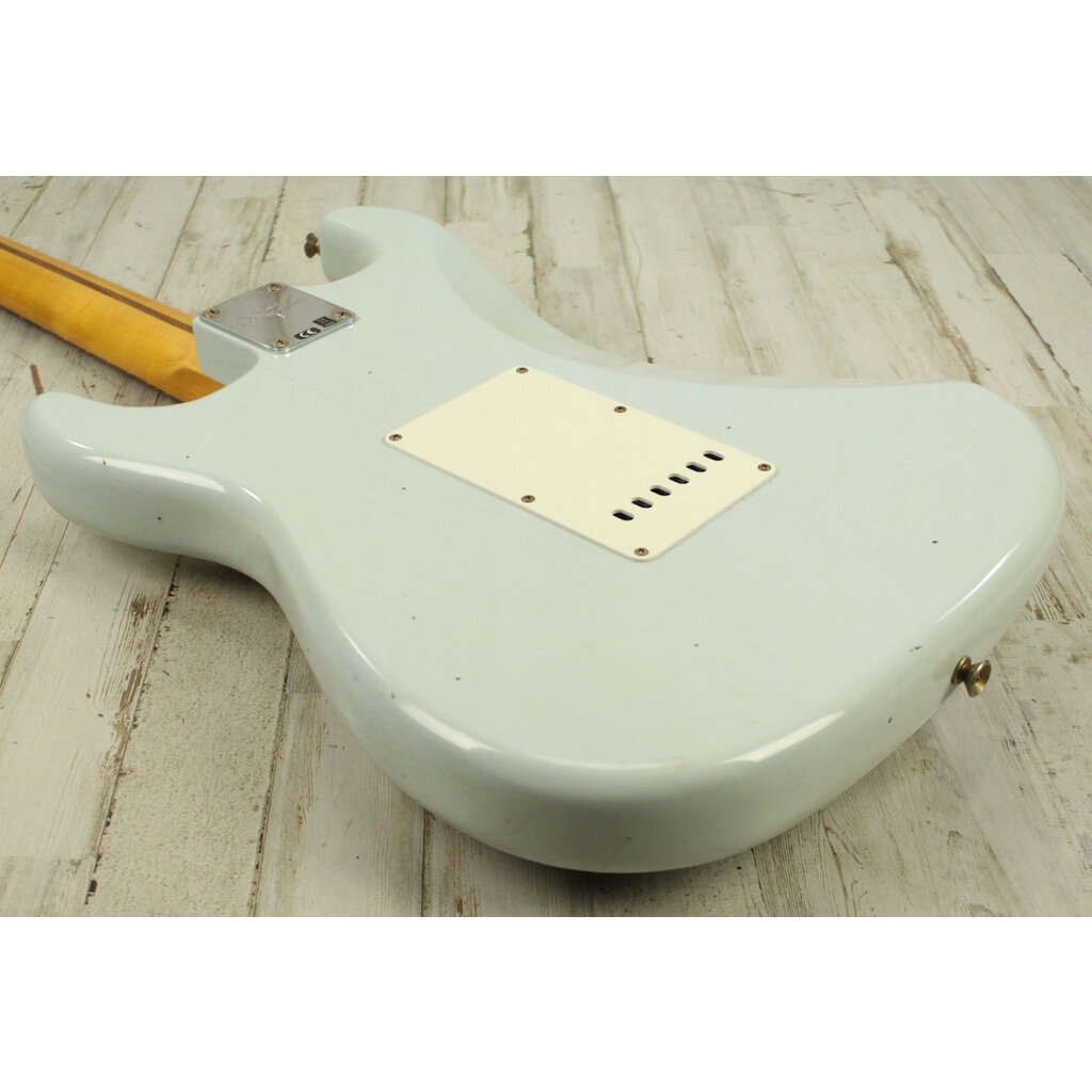 Fender NEW Fender Custom Shop 1957 Stratocaster Journeyman Relic - Aged Sonic Blue (737)