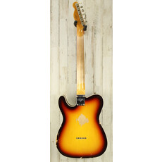 Fender NEW Fender Custom Shop 1960 Telecaster Custom Heavy Relic - Super Faded Aged Chocolate 3-Color Sunburst (757)
