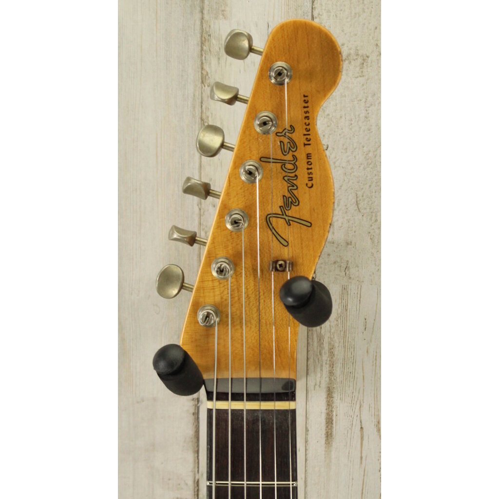 Fender NEW Fender Custom Shop 1960 Telecaster Custom Heavy Relic - Super Faded Aged Chocolate 3-Color Sunburst (757)