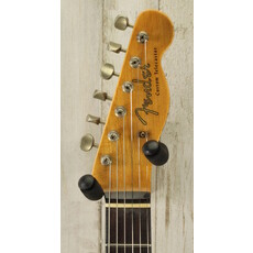 Fender NEW Fender Custom Shop 1960 Telecaster Custom Heavy Relic - Super Faded Aged Chocolate 3-Color Sunburst (757)