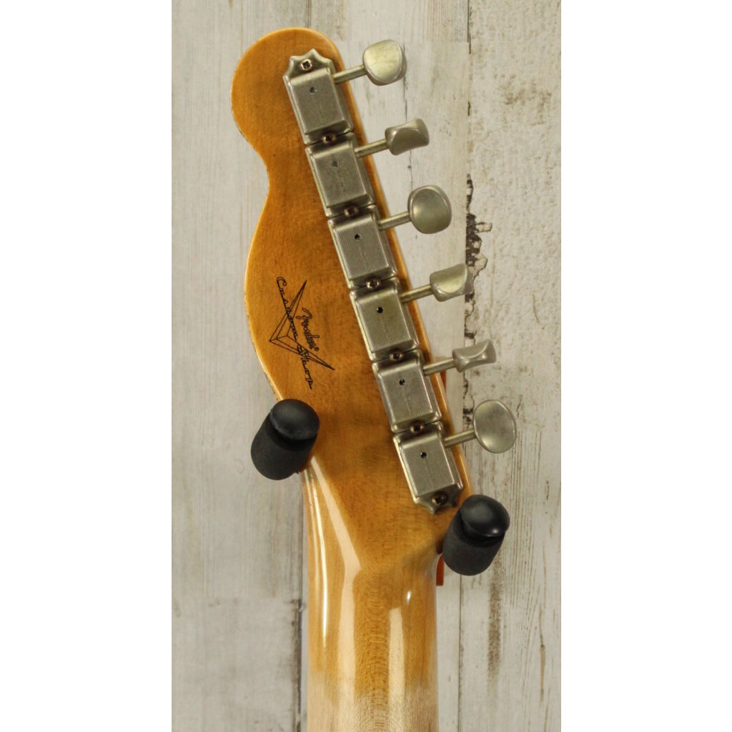 Fender NEW Fender Custom Shop 1960 Telecaster Custom Heavy Relic - Super Faded Aged Chocolate 3-Color Sunburst (757)