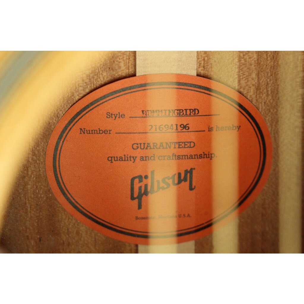 Gibson USED 2024 Gibson Hummingbird (196)