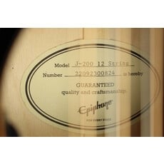 Epiphone USED Epiphone J-200 12 String (824)