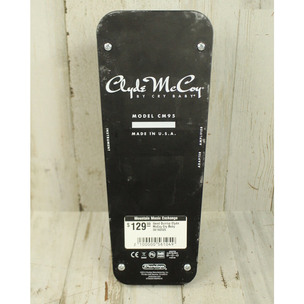 Dunlop USED Dunlop Clyde McCoy Cry Baby (020)
