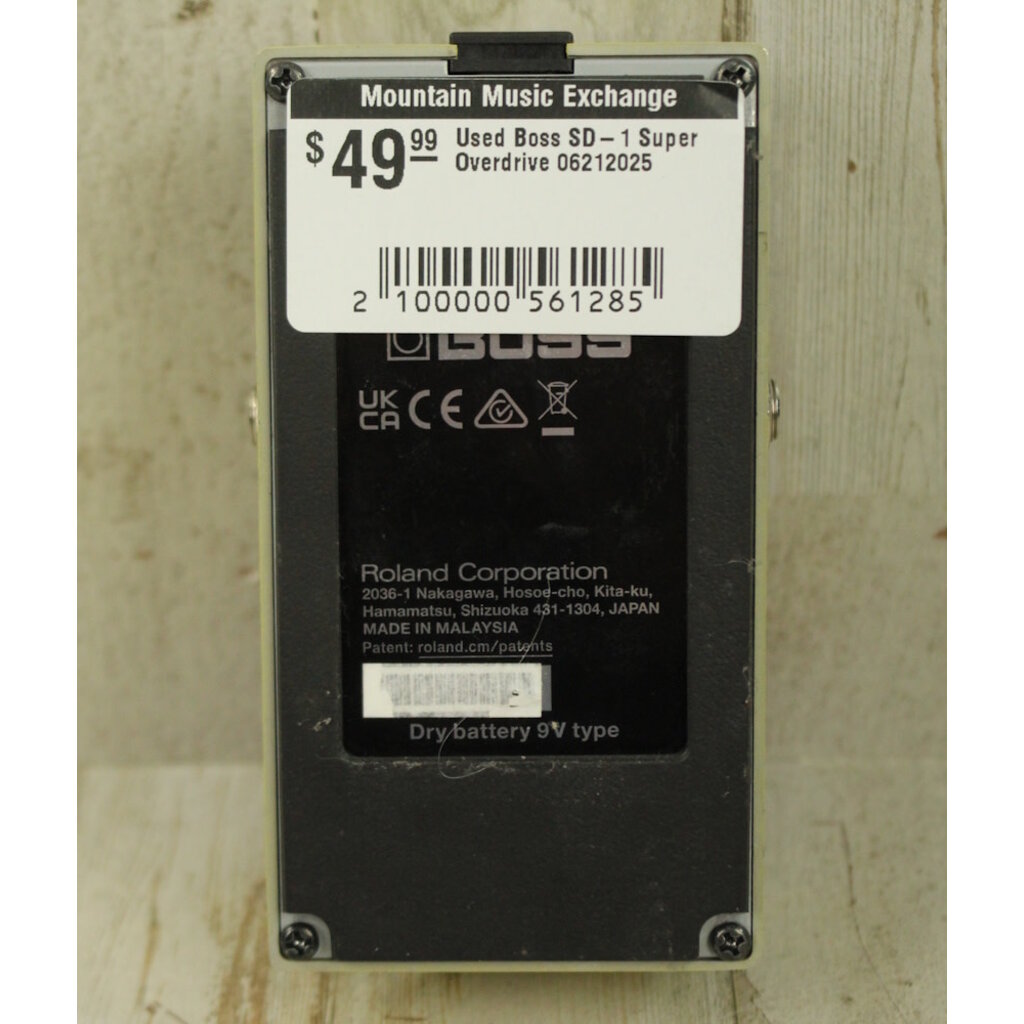 Boss USED Boss SD-1 Super Overdrive (070)