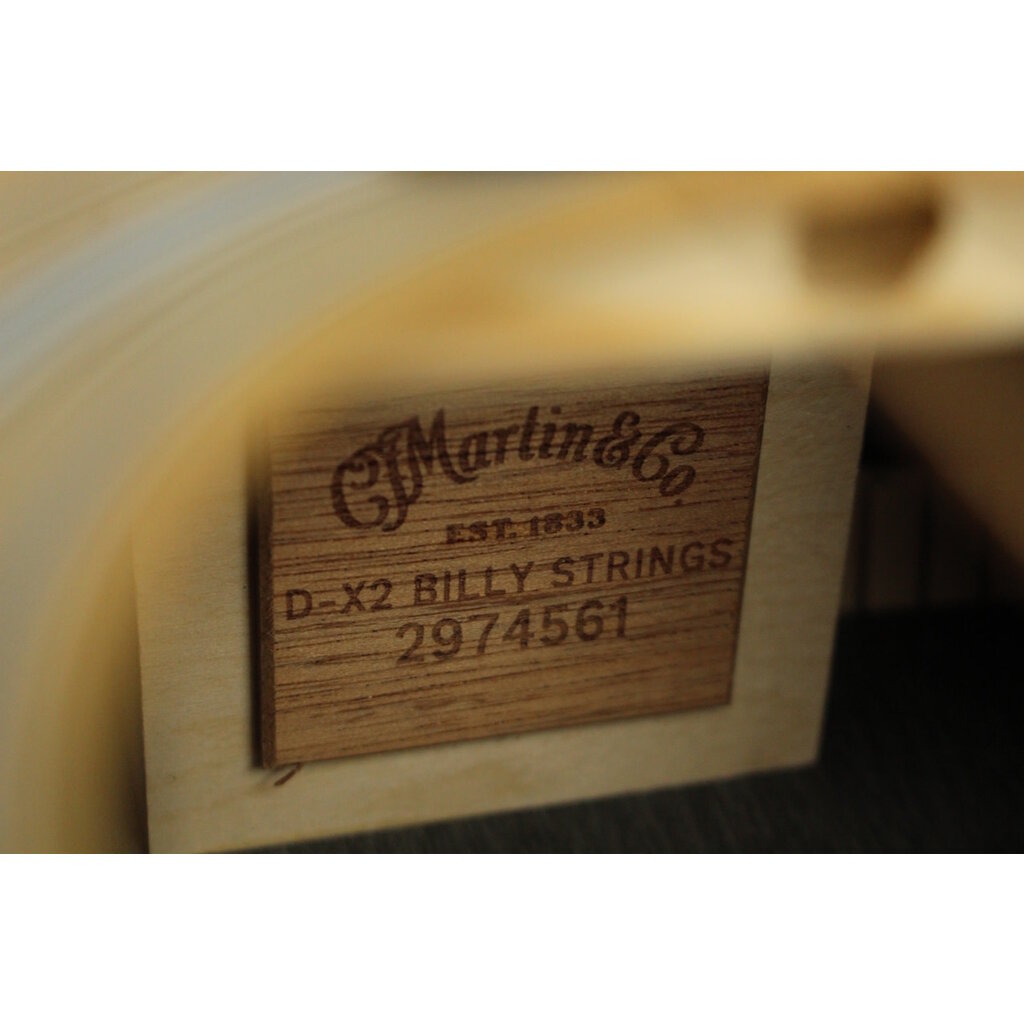 Martin DEMO Martin D-X2E Billy Strings - Natural (561)
