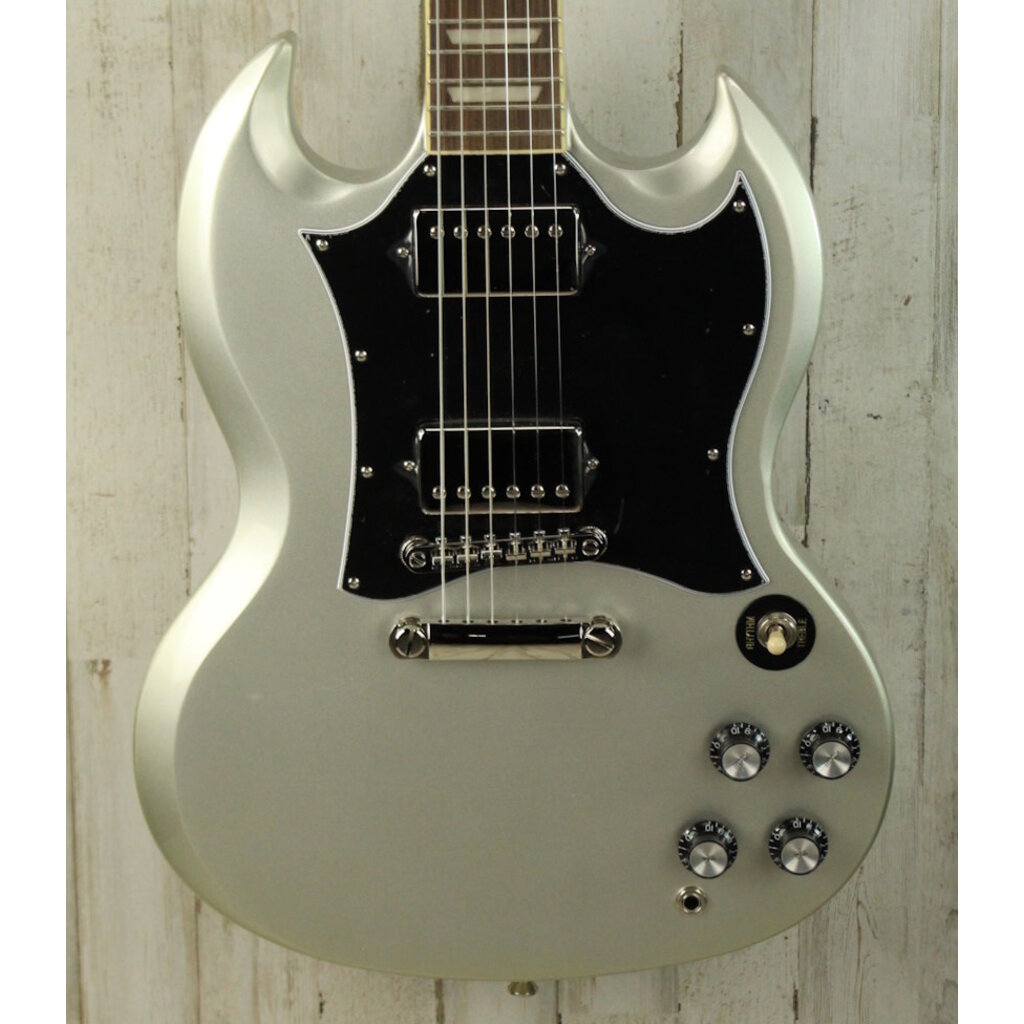 NEW Epiphone SG Standard - Silver Mist (498) - Mountain