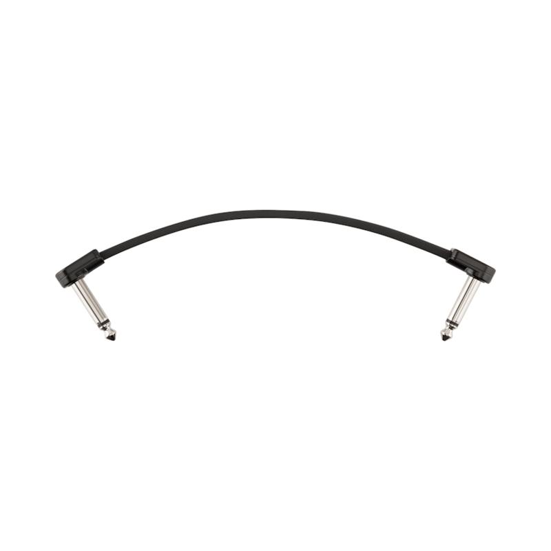 Fender NEW Fender Blockchain Patch Cable -  Black - 6"