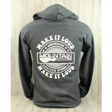 MME NEW MME 'Make It Loud' Zip Up Hoodie - Dark Heather