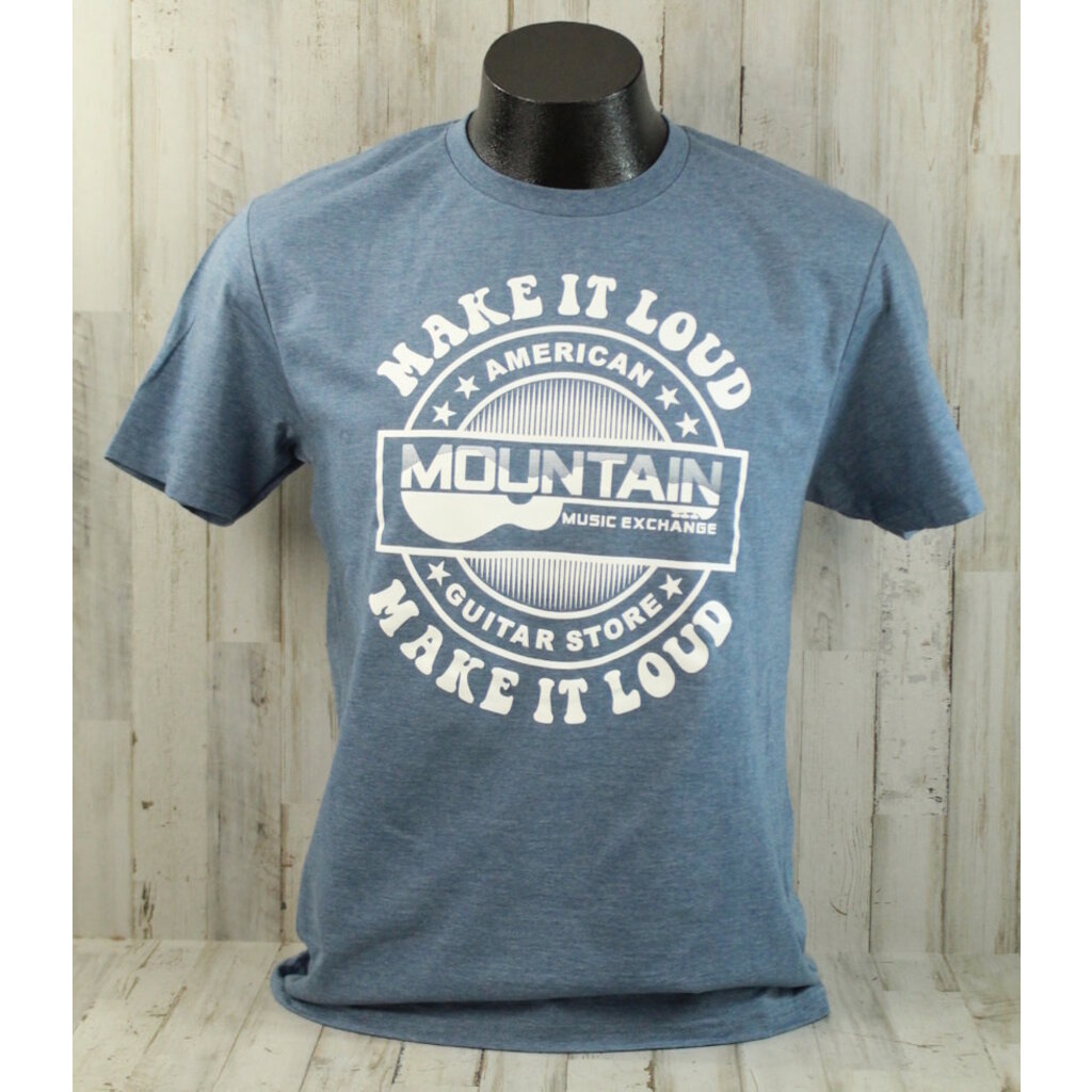 MME NEW MME Soft Style T Shirt - Heather Indigo