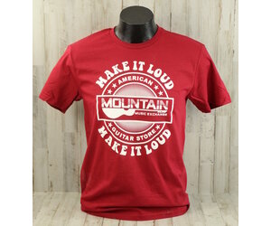 NEW MME Soft Style T Shirt - Cardinal Red - Mountain Music Exchange