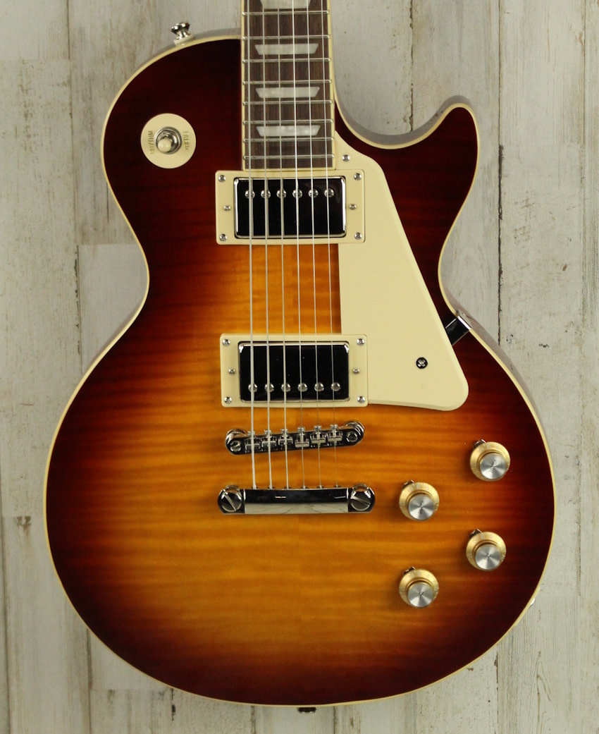 【美杢目】Epiphone les paul 60s Iced Tea Epiphone Les Paul Standard '60s Electric Guitar - Iced Tea